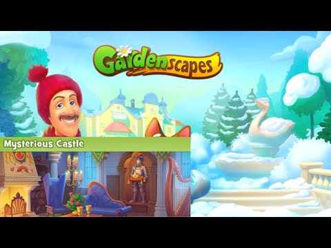 Gardenscapes Renovations - Mysterious Castle - Gameplay