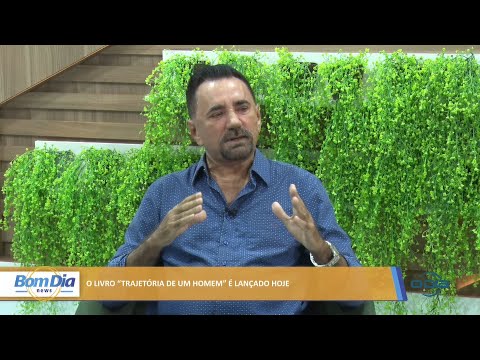O livro “Trajetória de um homem” é lançado hoje 25 03 2022