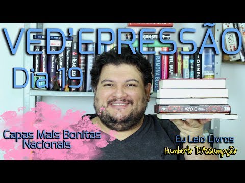 VEDA #19 - Capas Mais Bonitas Nacionais - Eu Leio Livros