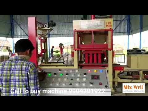 Interlocking Brick Making Machine