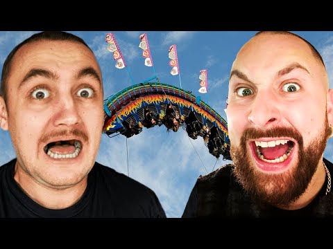 ME AND MASHTAG BRADY GOT STUCK ON A ROLLERCOASTER!