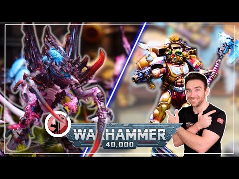 Warhammer 40.000 : Tyranides VS Blood Angels !!