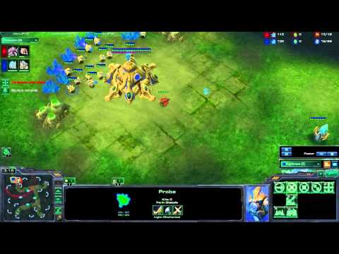 Nightmare vs PfloxX starcraft 2 ladder (CHEESE)