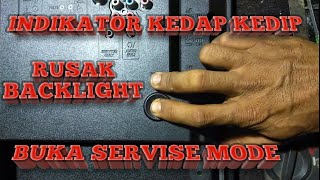 Download lagu cara memperbaiki tv led sharp tipe LC-40LE265M/LC-32LE180I lampu indikator kedap kedip mp3