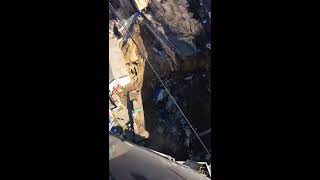 Провал в центре Владивостока