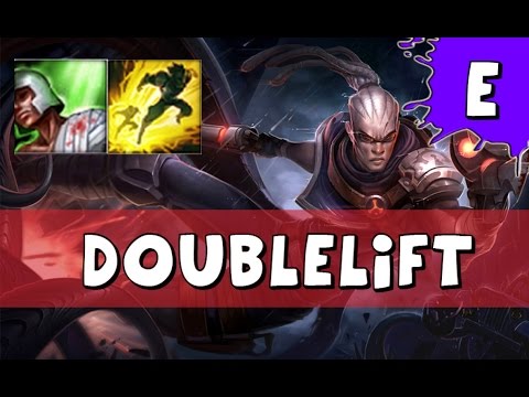 TSM Doublelift as Lucian vs Caitlyn ADC - S6 Preseason Master SoloQ - League of Legends