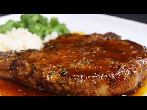Easy Honey Garlic Pork Chops Recipe