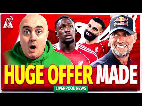LIVERPOOL PUT MASSIVE OFFER ON THE TABLE + MIDFIELD CHANGE NEEDED! Liverpool Latest Transfer News