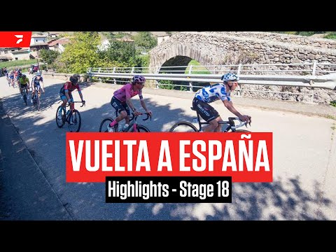 Highlights: 2023 Vuelta a España Stage 18 - Jumbo-Visma Works For Sepp Kuss Lead