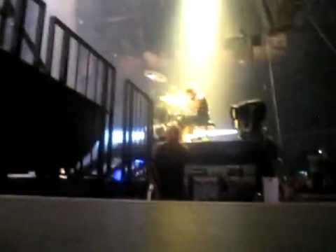 RAMMSTEIN feat JOE LETZ of COMBICHRIST- ICH+WILL- back view - Belgrade.