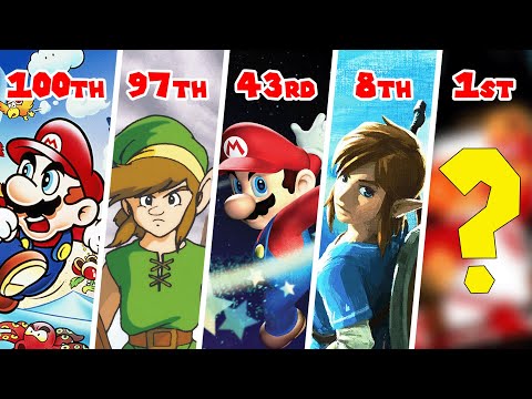 Top 100 Most Popular Mario & Zelda Music