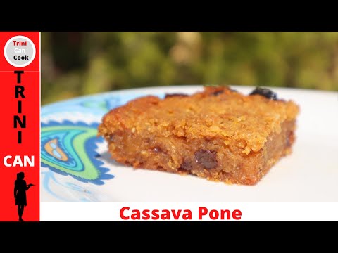 Quick & Easy CASSAVA PONE🇹🇹 recipe - soft, tasty, chewy and gooey