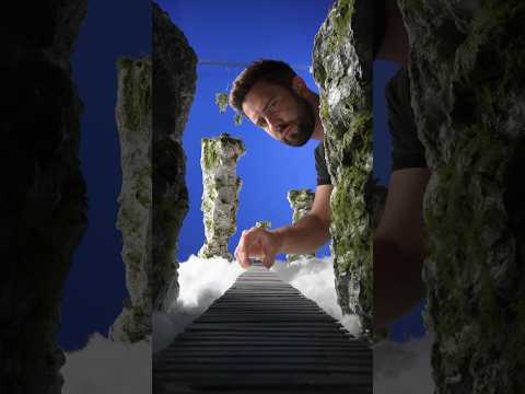 🏔️Avatar inspired miniature set🎬  #avatar #vfx #behindthescenes #filmmaking #shorts