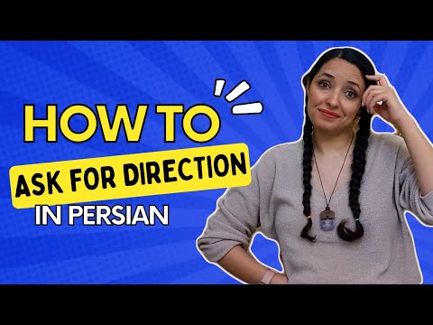Learn Persian Speaking : Asking for Direction | Learn Persian Vocabulary | Learn Farsi Language
