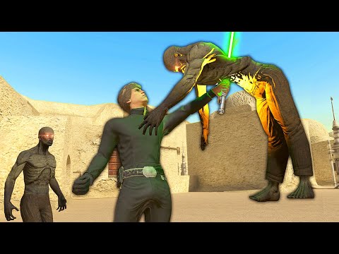 JEDI Fights an Army of ZOMBIES - Blade and Sorcery VR Mods (U10)