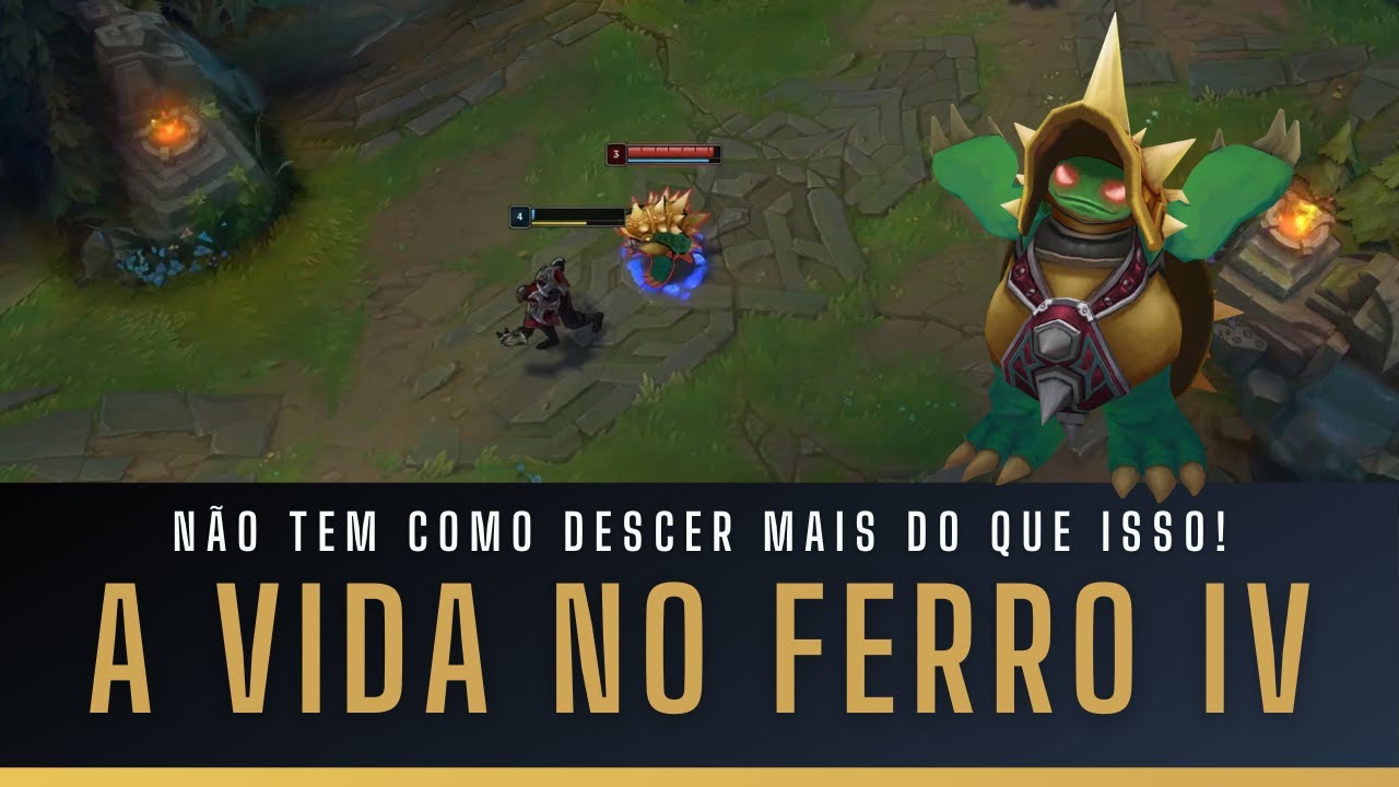 FERRO IV! COMO FUNCIONA O LOL NO ELO MAIS BAIXO DE TODOS