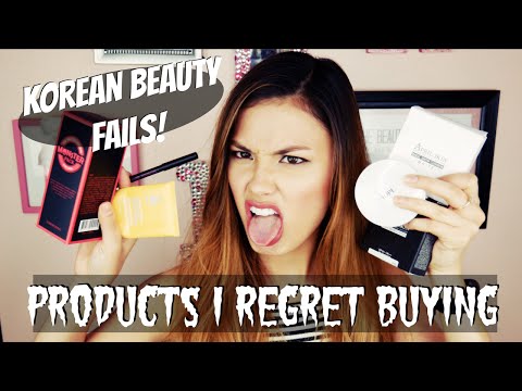 KOREAN BEAUTY FAILS PT.2 | Products I Regret Buying Video