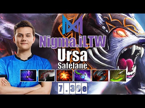 Ursa Safelane | Nigma.iLTW | MONSTER CARRY 20 KILLS WTF DAMAGE | 7.30e Gameplay Highlights