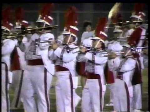 Lamar University Big Red Marching Band October 10, 1989