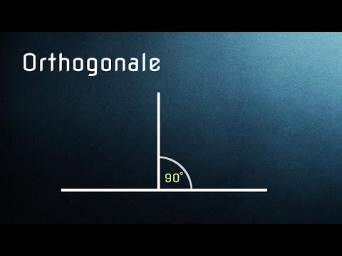 Was ist eine Orthogonale?