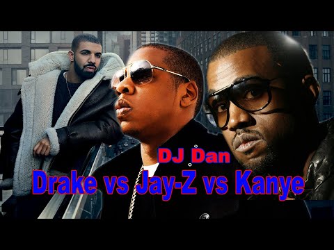 Drake vs Jay-z vs Kanye West Mixed by DJ Dan | 1hr of the best of Drake, Jay-Z and Kanye West songs