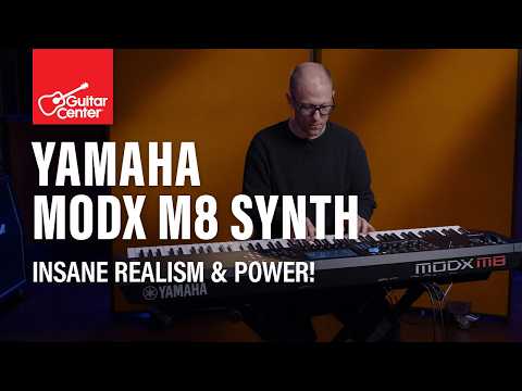 Yamaha MODX M8 88-Key 16-Voice Synthesizer 2025 - Present - Black image 7