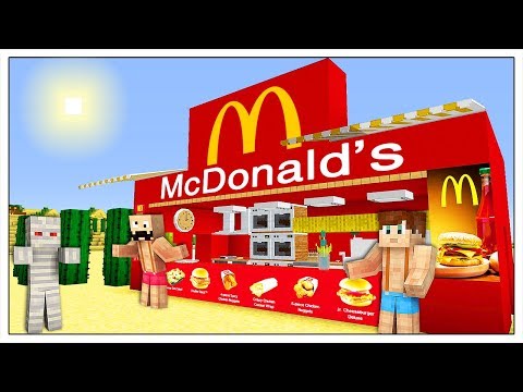 APRIAMO IL NOSTRO MCDONALD'S NEL DESERTO! - Minecraft ITA