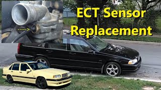 How to replace the ECT and avoid damage to the engine on the P80 Volvo cars, 850, S70, V70, C70, etc
