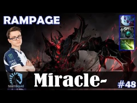 Miracle - Shadow Fiend MID | RAMPAGE | Dota 2 Pro MMR Gameplay #48