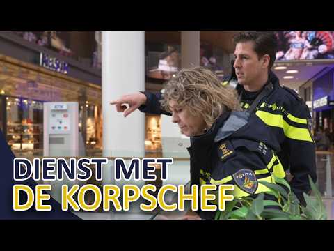 Politie | Dienst met de korpschef | Janny Knol | Utrecht |