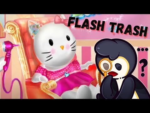 These Hello Kitty flash games left me QUESTIONING HUMANITY!! (Flash Trash: Episode 6)