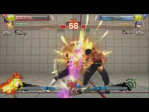 First Attack PR 2015 - USF4 Semis - EVB DS Ray (Fei Long) vs Ranmasama (Decapre)