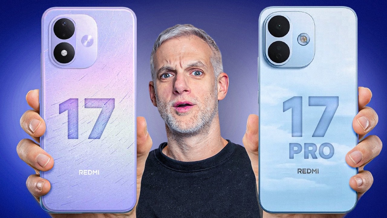 Je teste les XIAOMI REDMI NOTE 17 5G et NOTE 17 PRO
