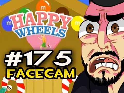 Happy Wheels w/Nova Ep.175 FACECAM - WELCOME TO CANDY LAND!