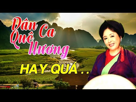 THU HIỀN - 20 BÀI NHẠC DÂN CA QUÊ HƯƠNG DỄ NGHE DỄ NGỦ - LK DÂN CA TRỮ TÌNH QUÊ HƯƠNG HAY NHẤT