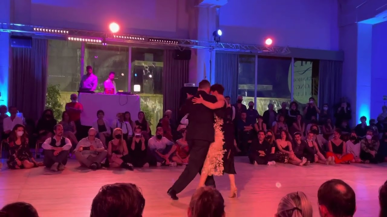 Joe Corbata y Lucila Cionci en el Workshop Milonga Sevilla 2022