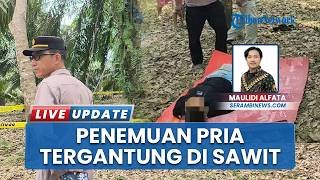 Pria Meninggal Tergantung di Kebun Sawit Bikin Geger Warga Panton Rayeuk Aceh Timur, Polisi Olah TKP