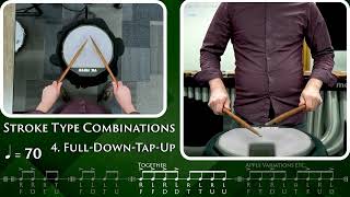 Beginner Snare Drum Exercise | Stroke Type Applications