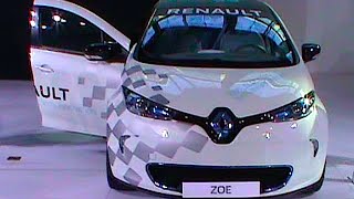 Supermini sized electric car Renault Zoe 2016, 2017