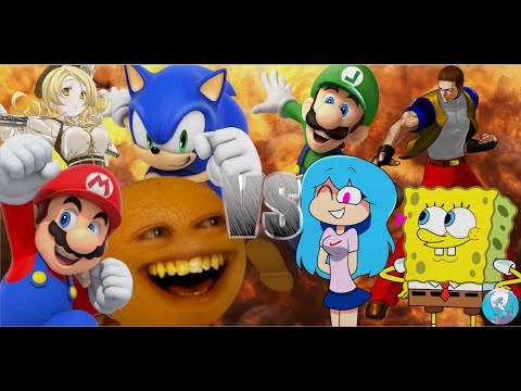 MUGEN - Request - Team Annoying Orange VS Team Sky - See Description