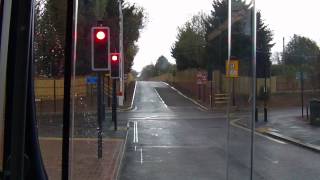 preview picture of video '(HD) Fareham to Gosport on the Bus Rapid Transit (BRT) - First day Sunday 22nd April 2012'