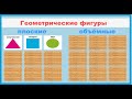 УЧИМ ГЕОМЕТРИЧЕСКИЕ ФИГУРЫ НА РУССКОМ ЯЗЫКЕ WE LEARN GEOMETRIC