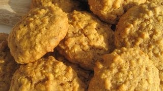 preview picture of video 'GREAT PUMPKIN COOKIES with WALNUTS - How to make Great Pumpkin Cookie Recipe'
