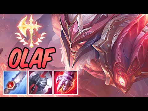 45% CDR CONQUEROR DRAGONSLAYER OLAF JUNGLE | New Build & Runes | League of Legends | S10