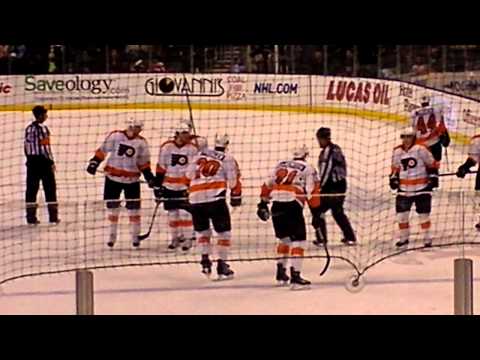 Florida Panthers vs Flyers 2011