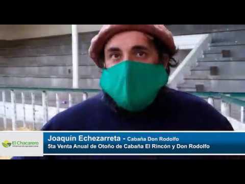 Joaquín Echezarreta - 5ta Venta Anual de Otoño de Cabaña El Rincón y Don Rodolfo
