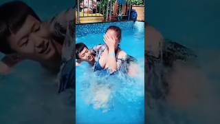 必要以上に中国美女触る係Fun at the 🥱😲💦water park running trampoline#Assument#waterpark #youtubeshorts #shorts