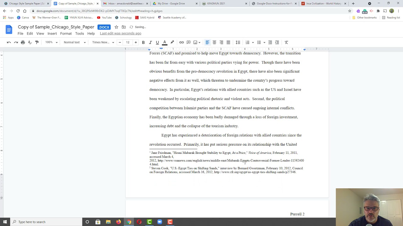 Formatting a Chicago Style Essay