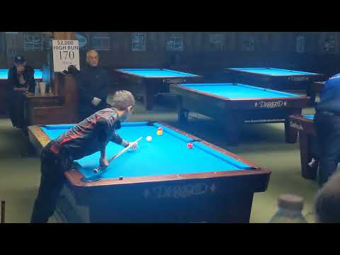 Lee Van Corteza VS Mika Immonen: 14.1 American Straight Pool -  Quarter  Final @ VA  USA