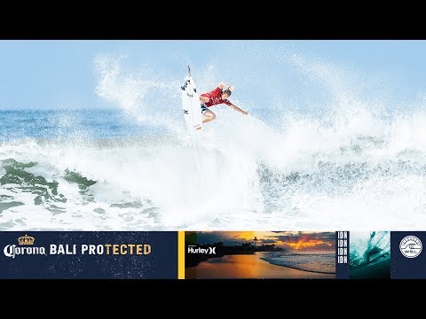 Andino vs. Flores vs. Gouveia - Round One, Heat 7 - Corona Bali Protected 2018
